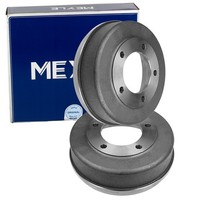2X Meyle 280Mm Bremstrommeln Hinten Passend FÜR Ford Transit Links+Rechts | 715