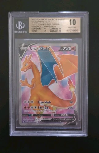 Charizard V SWSH260 2020 Pokémon Sword & Shield Promo Holo English BGS 10