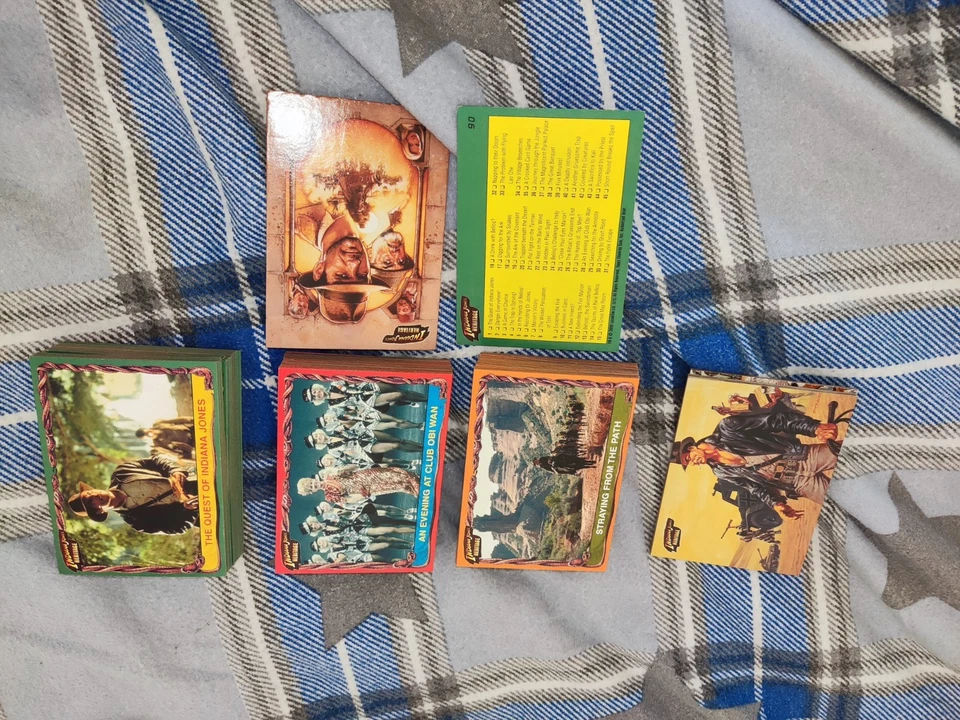 INDIANA JONES - HERITAGE - Complete Base Set 90 cards - Topps 2008 Harrison Ford - Image 4 of 4