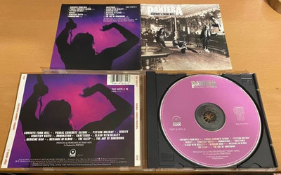 PANTERA - ''COWBOYS FROM HELL'' - RARE US THRASH METAL CD 1990 - FIRST PRESSING