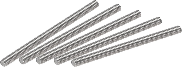 5 StüCk M4 X 70 Mm Vollgewindestange 304 Edelstahl Rechtsgewinde, M4-0.7 Gewinde-image