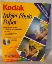 Kodak Inkjet Photo Paper 5x7  Open Package