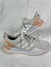 Adidas Questar Ride Women  s Running Shoes White, gray,  coral Size 6 Women  s