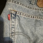 Levi’s Men’s Blue Light Wash Denim Cotton Straight Regular Fit Pocket Logo short — photo 5