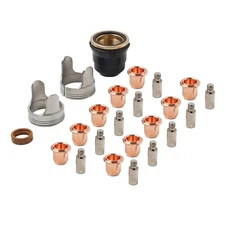 24Pcs Plasma Cutting Torch replacement parts For CUT-55DS Pro/CUT-65DS