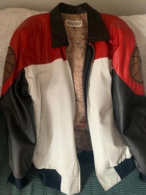 Chicago Bulls Leather Bomber Jacket
