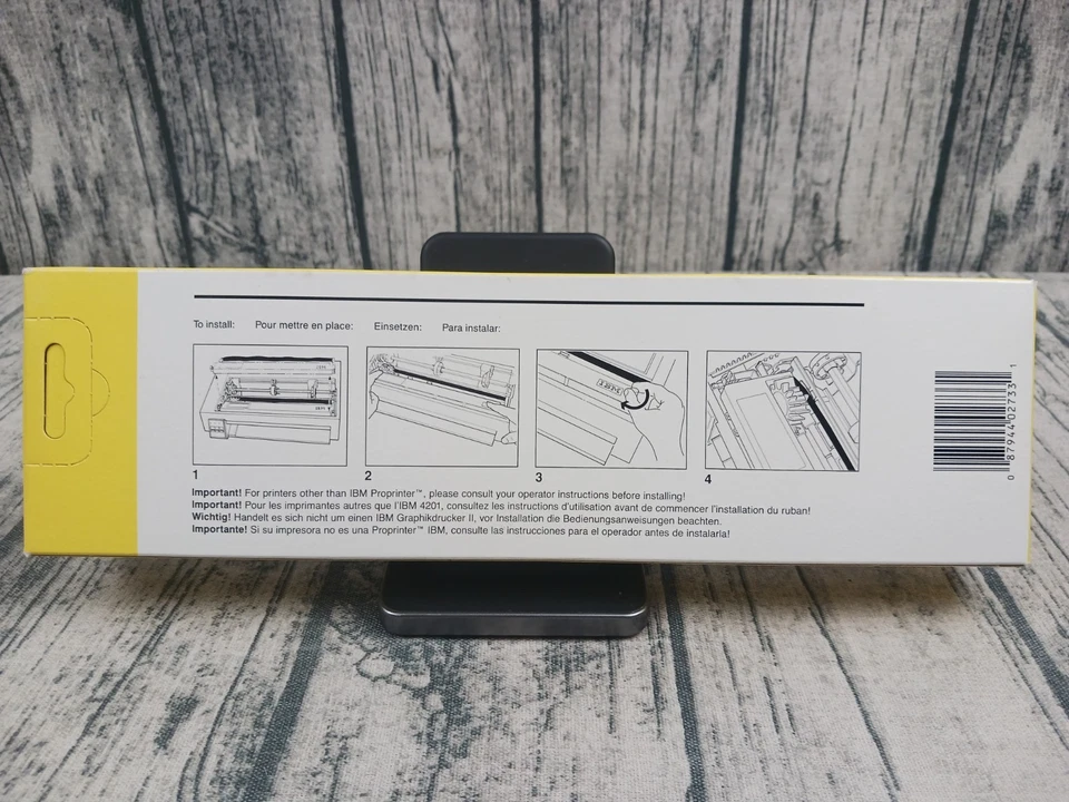 Original IBM Proprinter (4201) Ribbon (6328829) Black - Open Box - Image 4 of 4