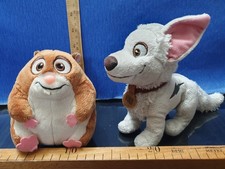 Peluche VOLT et RHINO  du D.A. VOLT star malgré lui  de Disney  20 à 11 cm haut