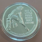 1 oz .999 Fine Silver Round Bullion - Big Cats Are Dangerous