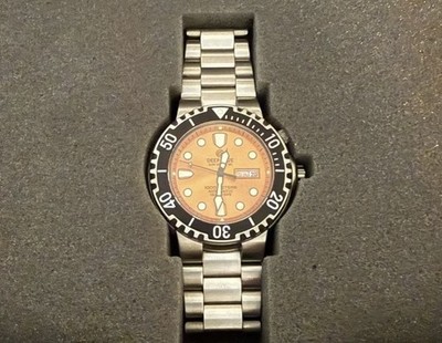 Deep Blue Pro Sun Diver 1k Orange Automatic- Gen 1