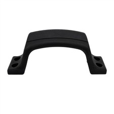 MARINE CITY Black Plastic Transom Step Handle 6-3/8" Width, Non-Slip Tread Boat