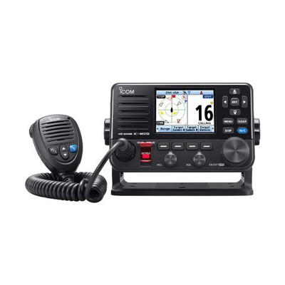 Icom M510 PLUS EVO 51 USA VHF Fixed Mount; Class D Dsc, NMEA 2000, with AIS