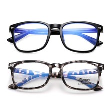 2Pack Blue Light Blocking Glasses for Kids TR90 Unbreakable Computer Screen G...