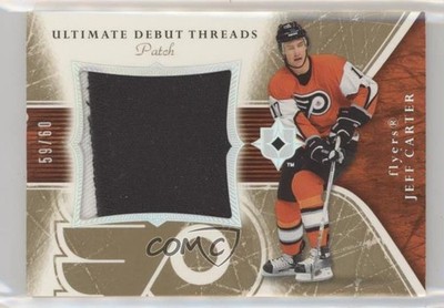 2005-06 Ultimate Collection Debut Threads 59/60 Jeff Carter Rookie Patch RC b8c