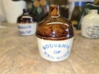 Antique Original Souvenir Of Red Wing Stoneware Crock Mini Jug