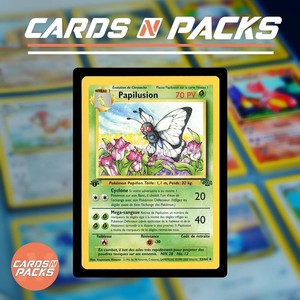 Carte Pokemon Papilusion 33/64 Set Jungle Edition 1 Exc.