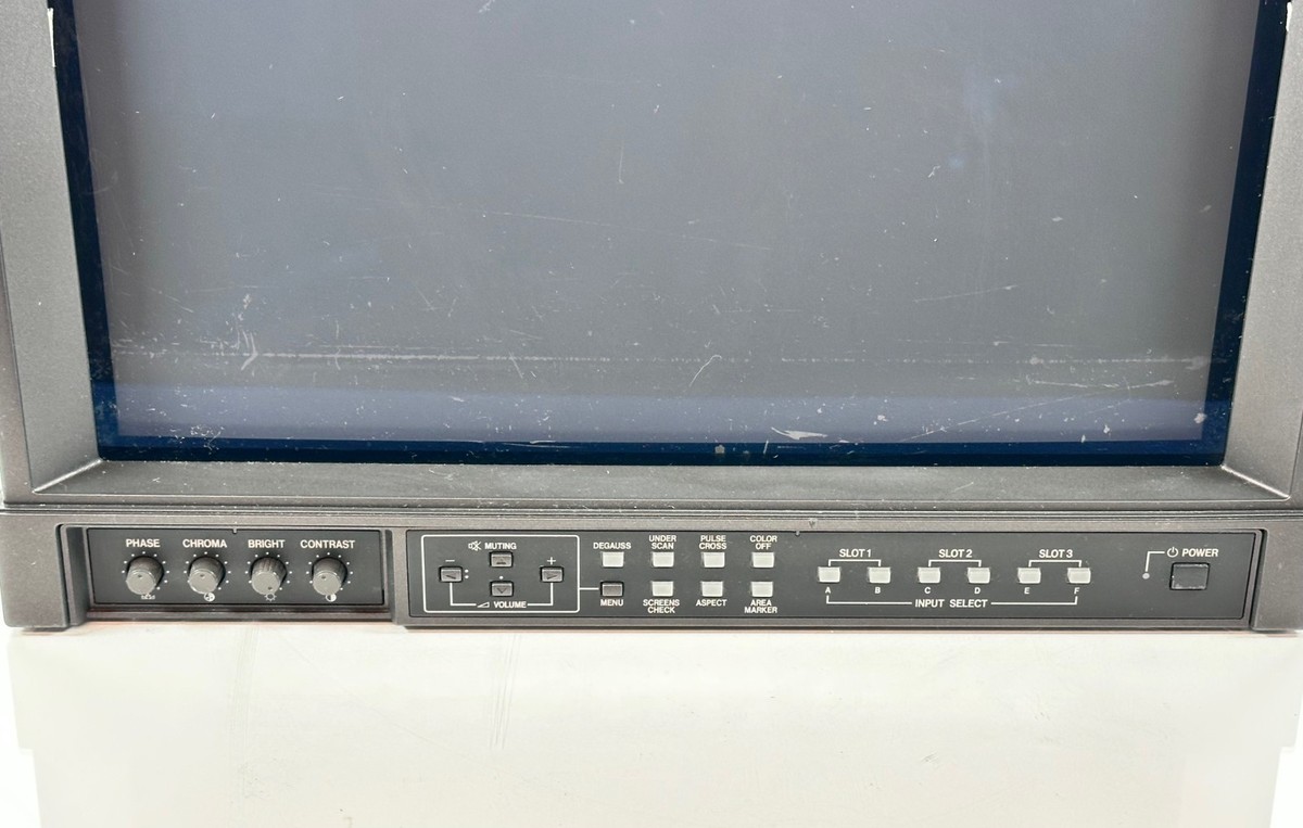JVC DT-V1710CG 17inch CRT HD Monitor Retro Gaming | eBay