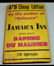 Old H/B Book.Jamaica Inn By Daphne Du Maurier.4s/9d Cheap Edition.1955