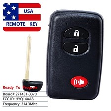 Smart Key Remote Fob For Toyota Prius 2011 2012 Hyq14aab 271451 - 3370 Board