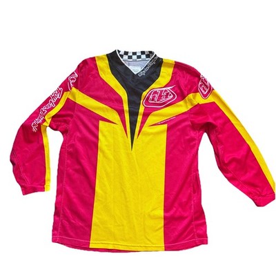 Troy Lee Youth GP  Dirt Bike Jersey Astro Red / Black Extra Large