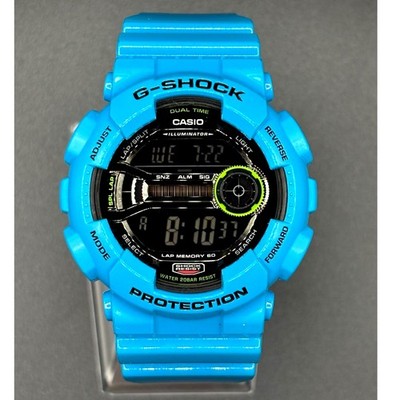 Casio G-Shock GD-110-2 Azure Blue Digital 200M Men's Watch NIB