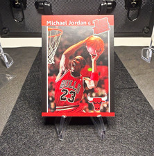 1985 MICHAEL JORDAN RATED ROOKIE #6 CHICAGO BULLS NBA BASKETBALL CARD