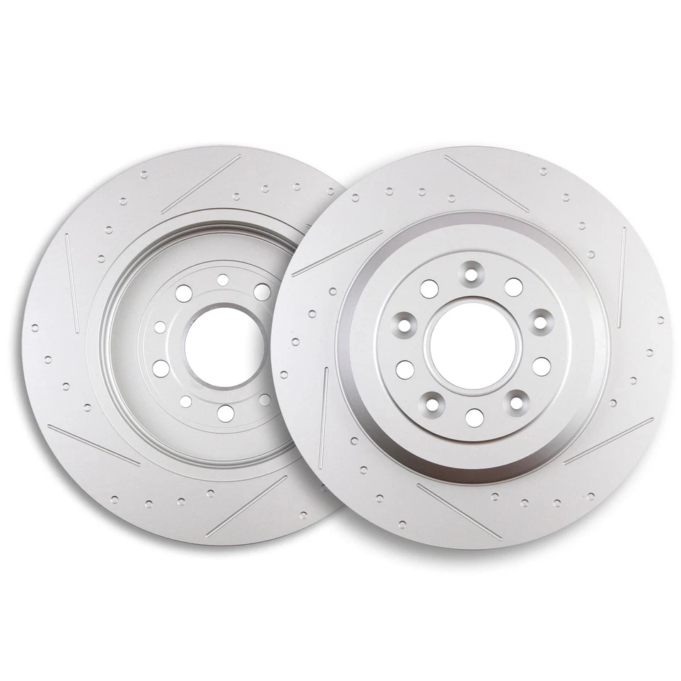 Front And Rear Brake Ceramic Pads And Rotors Discs Kit For 2011-2012 Ford Taurus Foto 3 de 4