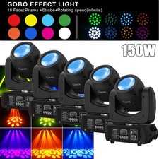 10x 150W Beam Gobo Moving Head Stage Lighting Spot LED DMX Party Disco Light
