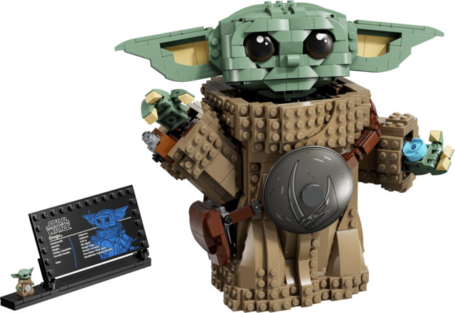 LEGO Star Wars Grogu Mandalorian Apprentice Posable Figure 75446 Gift