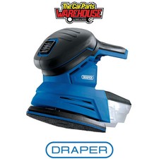 Draper 55657 D20 20V Tri-Base Detail Sander (Sold Bare)