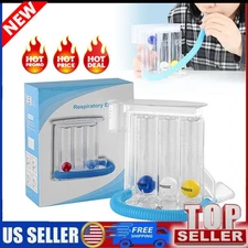 ALRIER Deep Breathing Exercise for Lungs Respiratory Exerciser Breath Measur GN