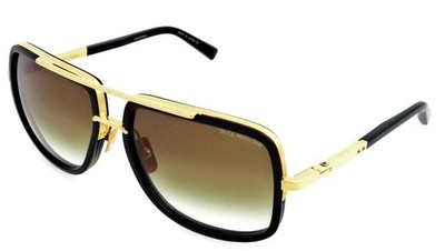 New DITA Mach One DRX-2030B-59 59mm Gold Black Titanium Aviator Sunglasses Japan