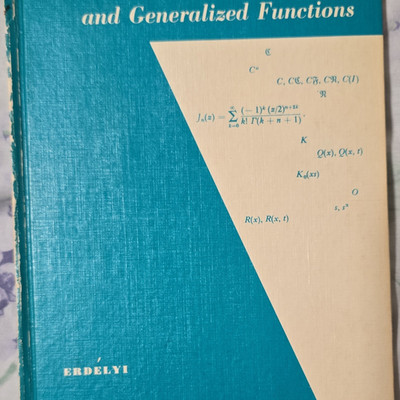 Erdelyi Higher Transcendental Functions Hardcover 1st Ed 1953 Illustrated