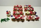 Retired Vintage Playmobil 5300 Victorian Mansion Dollhouse Window Flower Bed Pot
