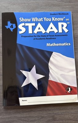 STAAR Preparation for Math, Grade 4, Student Workbook by SWYN