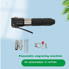 Professional Pneumatic Stone Chisel Engraving Tool 4in Bit 0.1m³/min
