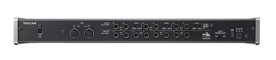 Tascam US-16x08 USB Audio Midi Interface - Bild 3 von 3