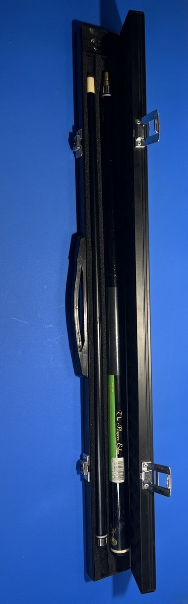 🎱 TBS-8001 Graphite Pool Cue Stick – 20 oz – with Hard Case & Key