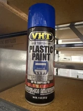 VHT SP822 High Temperature GLOSS BLUE Plastic Paint. Interior & Exterior - 11 oz