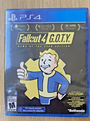 Fallout 4 Game of The Year Edition GOTY PS4 US Version New Sealed *Loose Disc*