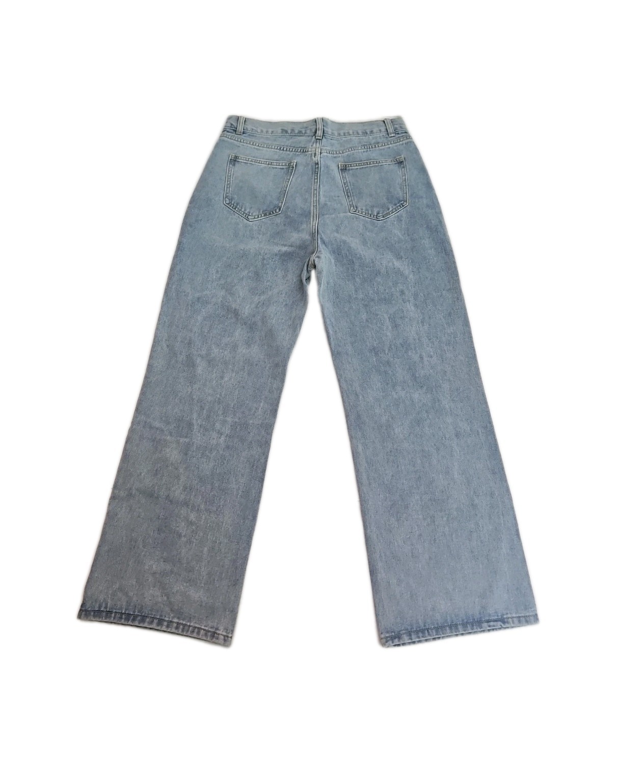 Cider Womens Distressed Patchwork Blue Denim Jean… - image 11