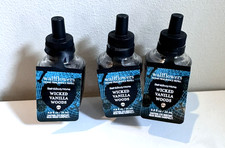 Bath  Body Works Wicked Vanilla Woods Wallflower Bulbs 3 Bulbs NEW
