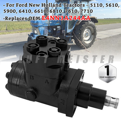 86602557 Steering Motor for Ford Tractor 5110 5610 5900 6410 6610 6810 7610 7710