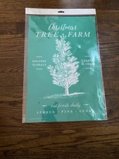 NEW “Holiday Tree Farm” Chalk Couture Chalk Transfer  Stencil Size C RETIRED