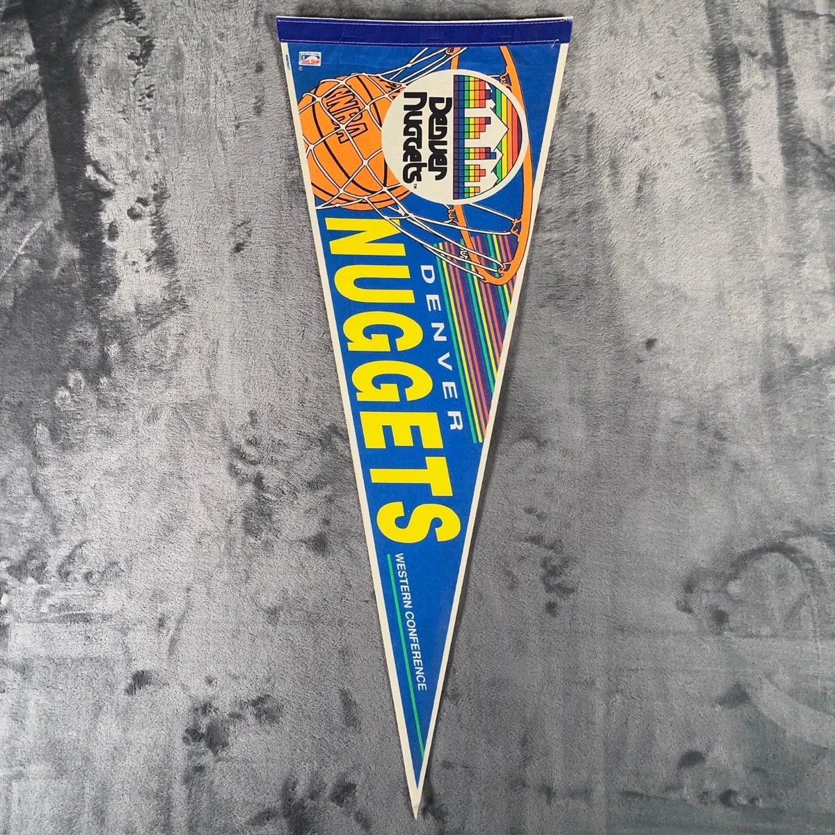Denver Nuggets Basketball Vintage Sports Pennants and Flags for