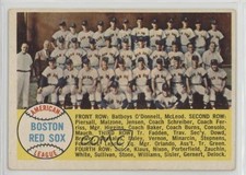 1958 Topps Fifth Series Checklist Checklist Boston Red Sox #312 t6r