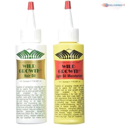 Hair Care System Oil for Dry Coarse Hair 4 Oz Pack of 2 Moisturizes Softens