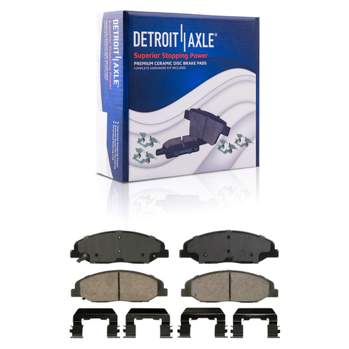 Front Ceramic Brake Pads Hardware Kit For 2004 2005 2006 2007 Ford E - Foto 8