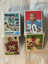 1968 & 1969 TOPPS FOOTBALL - PICK YOUR CARD(S)!