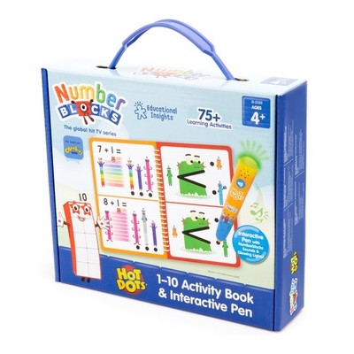 Learning Resources Hot Dots Zahlenblöcke 1-10 Aktivitätsbuch - Alter 4+ - Spielzeug